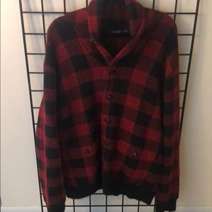 Iconic Plaid Cardigan Sweater